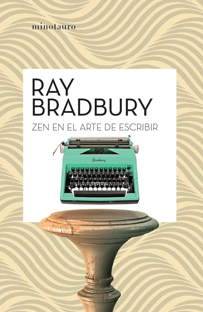 Portada de libros sobre escritura de Ray Bradbury